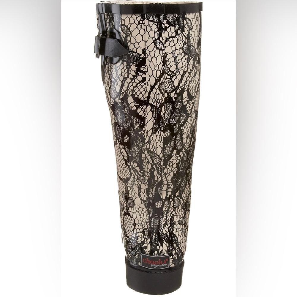 CHOOKA Polished Tall Waterproof Rain Boot - Picture 3 of 7
